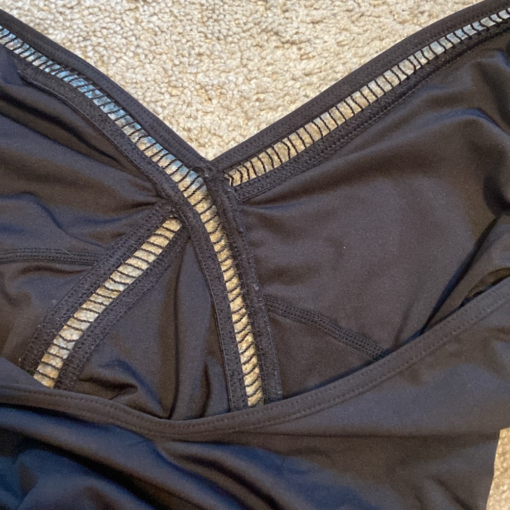 Michael Kors Women’s Black Size 8 One Piece Bathing Suit - Picture 8 of 9